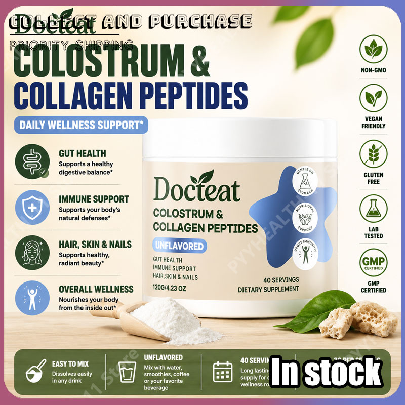 Colostrum Bovine Powder - Docteat Polvo Nutritivo para la Salud